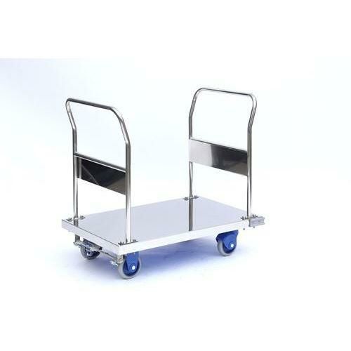 【金沢車輌】静音ステンレス台車 SUS-303GS+FB 幅930×奥行600高さ875【送料別途見積】