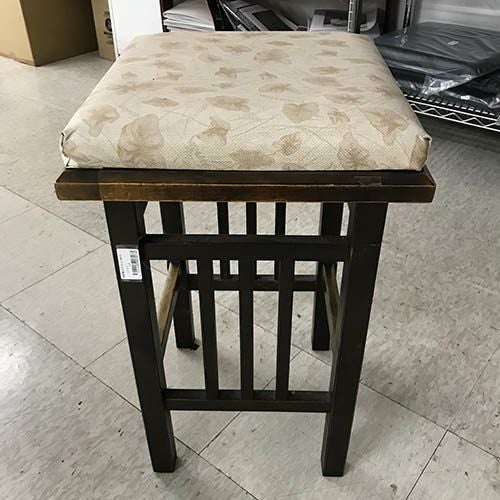 中古】昭和風カウンタースツール 幅380×奥行380×高さ610 座面高さ：610