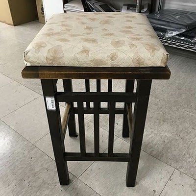 中古】昭和風カウンタースツール 幅380×奥行380×高さ610 座面高さ：610 
