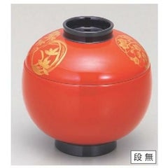 小吸椀 てまり吸椀朱花丸 SH塗 漆器