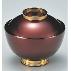 小吸椀 新越前椀白檀筋目 漆器