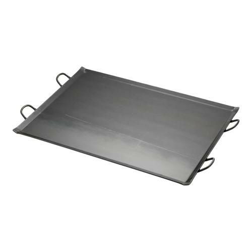 鉄板 バーベキュー鉄板 CP-44 寸法：440×440×H30(mm)/業務用/新品/小物