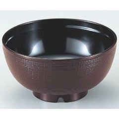 汁椀 ニュー千筋ケヤキ椀溜(通気穴付) 漆器