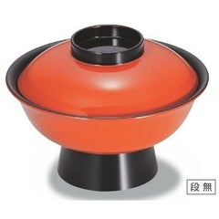 丼碗 7寸大名型丼椀朱つば黒 漆器
