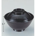 小吸椀 4寸蛤椀黒 漆器
