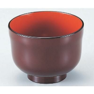 汁椀 ひさご汁椀溜内朱 漆器