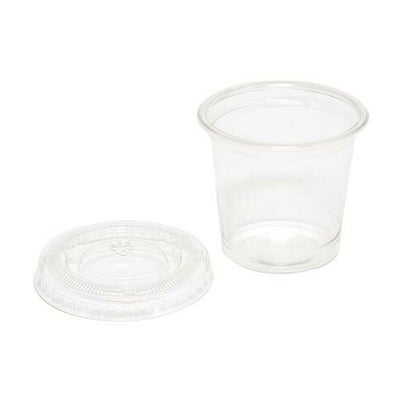 ヘイコー透明カップ A-PET 1オンス 蓋セット 50個