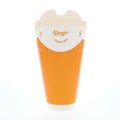 バタフライカップ16オンスコールドシングルオレンジ 35個×20ケース