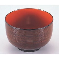 汁椀 姫汁椀溜刷毛目内朱 漆器