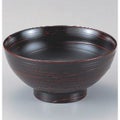 丼碗 6寸乱筋木目丼一筆曙 漆器