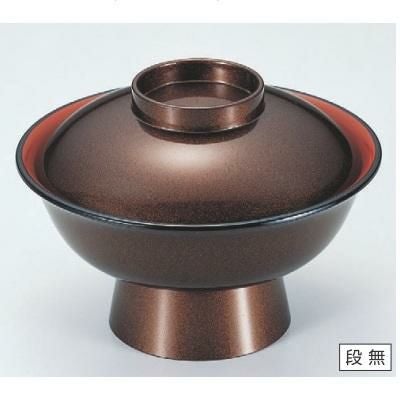 丼碗 7寸大名型丼椀梨地内朱 漆器