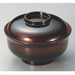 丼碗 5寸日野丼春慶ぼかし内朱 漆器