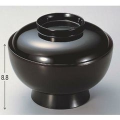 丼碗 加賀丼黒内朱 漆器