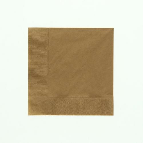 2plyナプキン 25cm角 マロングラッセ 50枚入