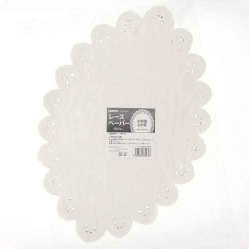 レースペーパー 小判型 20号 100P 100枚×5ケース