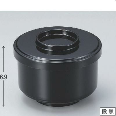 飯碗 ミニ切立飯器黒内朱 漆器/業務用/新品/小物送料対象商品 | 飯椀