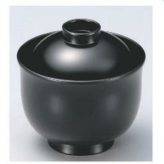 小吸椀 3寸リリー椀黒 漆器