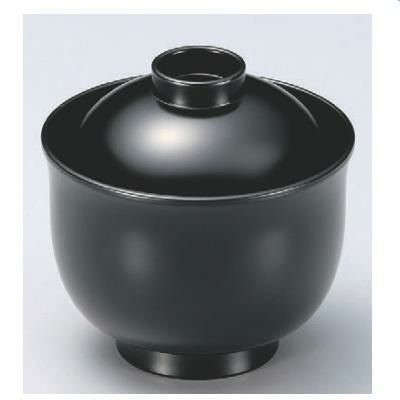 小吸椀 3寸リリー椀黒 漆器