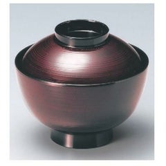 小吸椀 新越前椀溜刷毛目 漆器