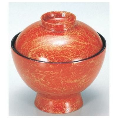 小吸椀 花小吸椀朱乱糸 漆器