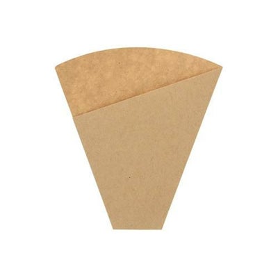 スナック三角袋 13.7-15 未晒無地 100枚入