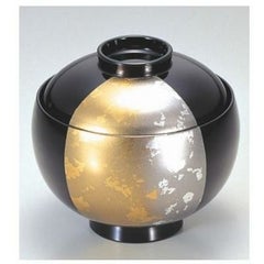 小吸椀 布袋小吸椀金銀色紙 漆器
