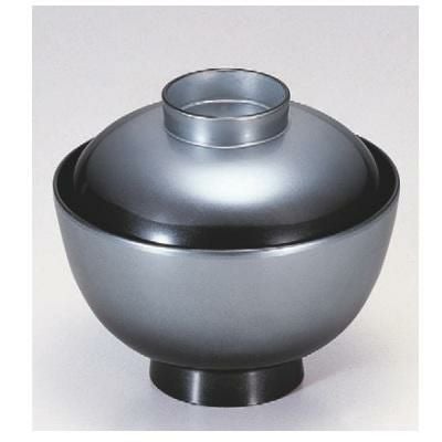 小吸椀 越前椀黒かすみ 漆器