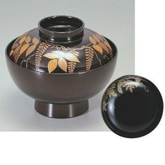 小吸椀 御殿吸椀溜藤見返付 SH塗 漆器