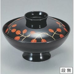 小吸椀 4.5寸小槌吸椀黒萩 漆器