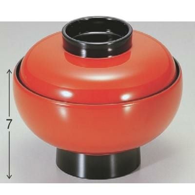 小吸椀 多宝椀朱 漆器