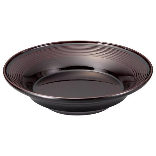 大鉢 四方鉢 黒油滴裏黒塗 7.5寸四方鉢 /業務用/新品/小物送料対象商品