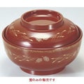 丼碗 A 耐熱観月丼松実松葉(ST-3)(蓋のみ)漆器