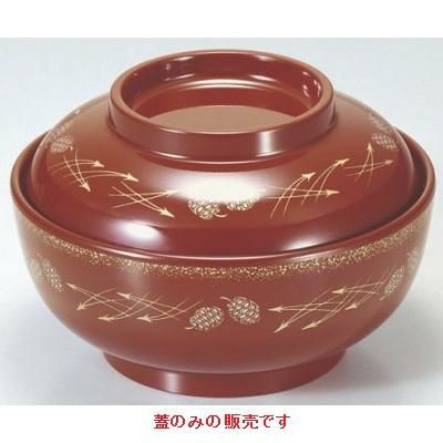 丼碗 A 耐熱観月丼松実松葉(ST-3)(蓋のみ)漆器