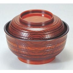 丼碗 5寸乱筋丼栃 漆器