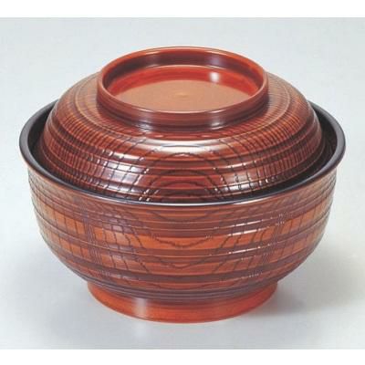 丼碗 5寸乱筋丼栃 漆器