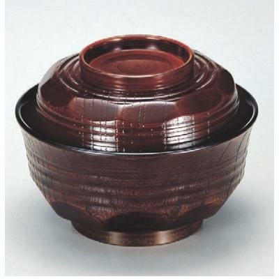 丼碗 5寸田吾作丼栃 漆器