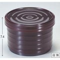 飯碗 (中)ロクロ飯器溜内朱 漆器