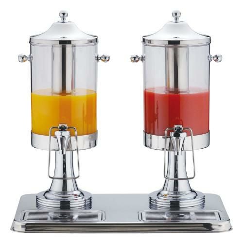 KINGO ジュースディスペンサー 4L S10502(2連タイプ)