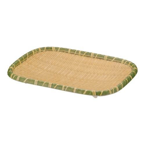 JB メラミン竹模様長角皿 イエローL JB-B734YL