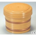 飯碗 桶飯器白木帯金内朱 漆器