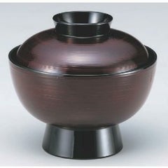 丼碗  5.1寸大丼溜刷毛目  漆器 高さ100 直径:154  プロ用