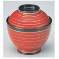 小吸椀 3.5寸玉子椀朱金ライン 漆器