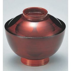 小吸椀 新越前椀漆調白檀日月 SH塗 漆器