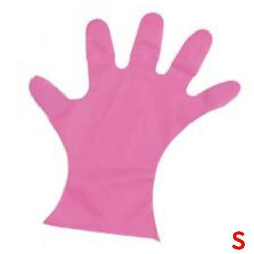 カラーマイジャストグローブ #28 化粧箱(5本絞り)200枚入 ピンク S 27μ