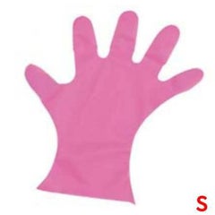 カラーマイジャストグローブ #28 化粧箱(5本絞り)200枚入 ピンク S 27μ