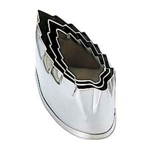 EBM 18-8 本職用厚口 抜型 木の葉 #3