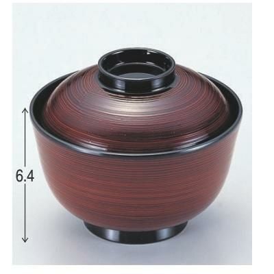 小吸椀 3.5寸姫椀溜刷毛目 漆器