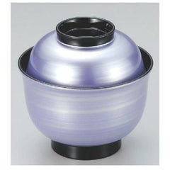 小吸椀  3.3寸美里吸椀紫かすみ  漆器 高さ69 直径:100