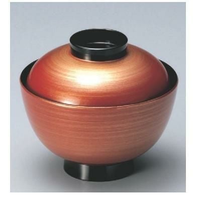 小吸椀 越前椀朱こがね 漆器