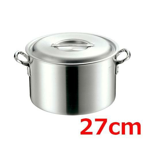 MTIプロガスト アルミ半寸胴鍋 27cm(目盛付)